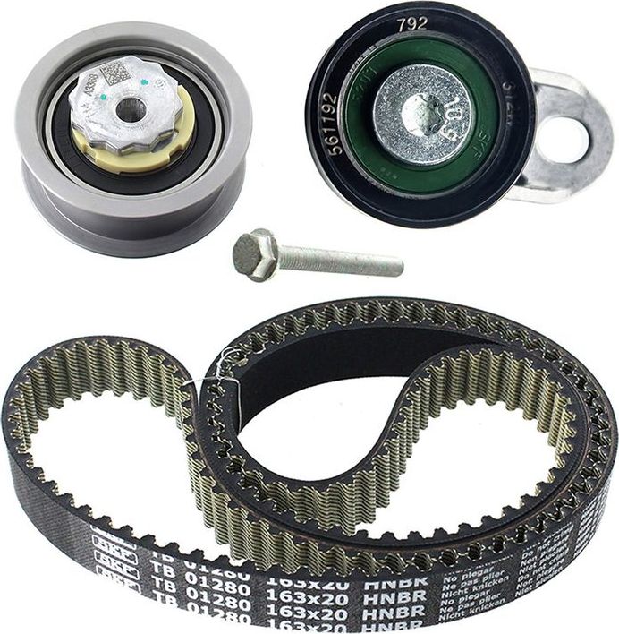 Ремень ГРМ с роликами (комплект) SKF. Артикул VKMA 01287