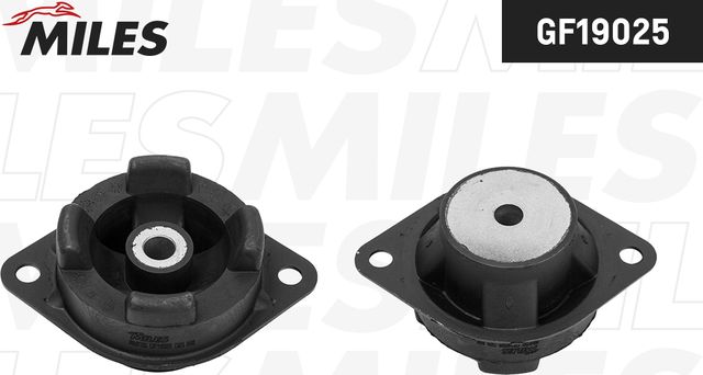 Подушка (опора) КПП Miles (резина/металл) правая/левая для Audi 80 IV (B3) 1986-1991. Артикул GF19025