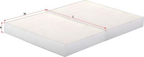 Салонный фильтр Sakura. Артикул CA-30120-S