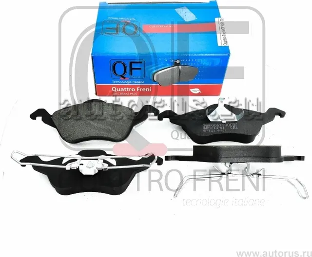 Колодки тормозные дисковые передние к-т (Quattro Freni). Артикул qf62100