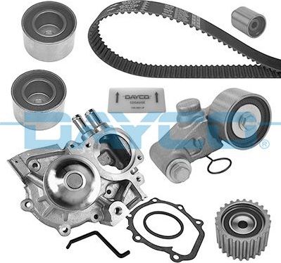 Помпа (водяной насос) с комплектом ремня ГРМ Dayco для Subaru Impreza III 2008-2012. Артикул KTBWP5510