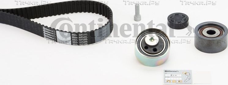 Ремень ГРМ с роликами (комплект) ContiTech. Артикул CT1015K1