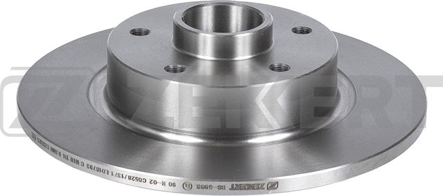 Тормозной диск Zekkert задний для Renault Fluence I 2012-2017. Артикул BS-5998