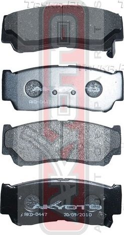 Тормозные колодки Akyoto Packing AKYOTO. Артикул AKD-0447