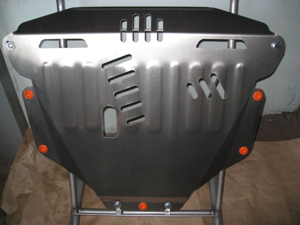 Защита алюминиевая Alfeco для картера и КПП Honda CR-V III 2006-2012. Артикул ALF.09.05al