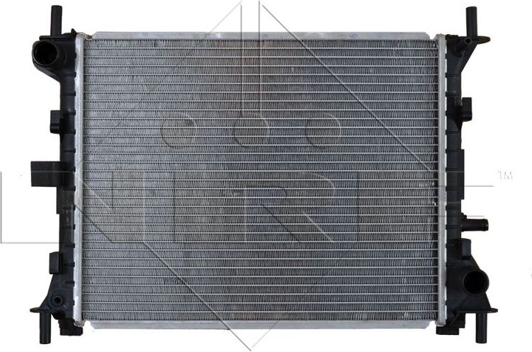 Радиатор охлаждения двигателя NRF (алюминий). Артикул 509614