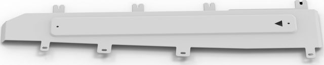 Защита алюминиевая Rival для топливных магистралей Jetour X70 Plus РКПП FWD 2023-2026. Артикул 333.0958.1