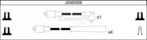 Высоковольтные провода (провода зажигания) (комплект) Nipparts. Артикул J5383009