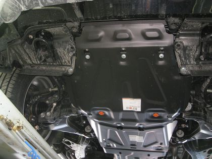 Защита Alfeco для радиатора, картера и КПП Toyota Land Cruiser 200 2015-2021. Артикул ALF.24.95-96-97st