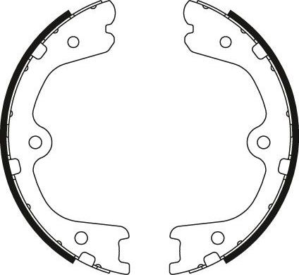 Тормозные колодки (стояночная тормозная система) TRW. Артикул GS8791