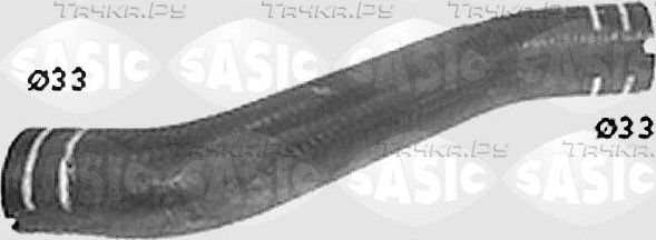 Патрубок радиатора (системы охлаждения) Sasic. Артикул SWH6624
