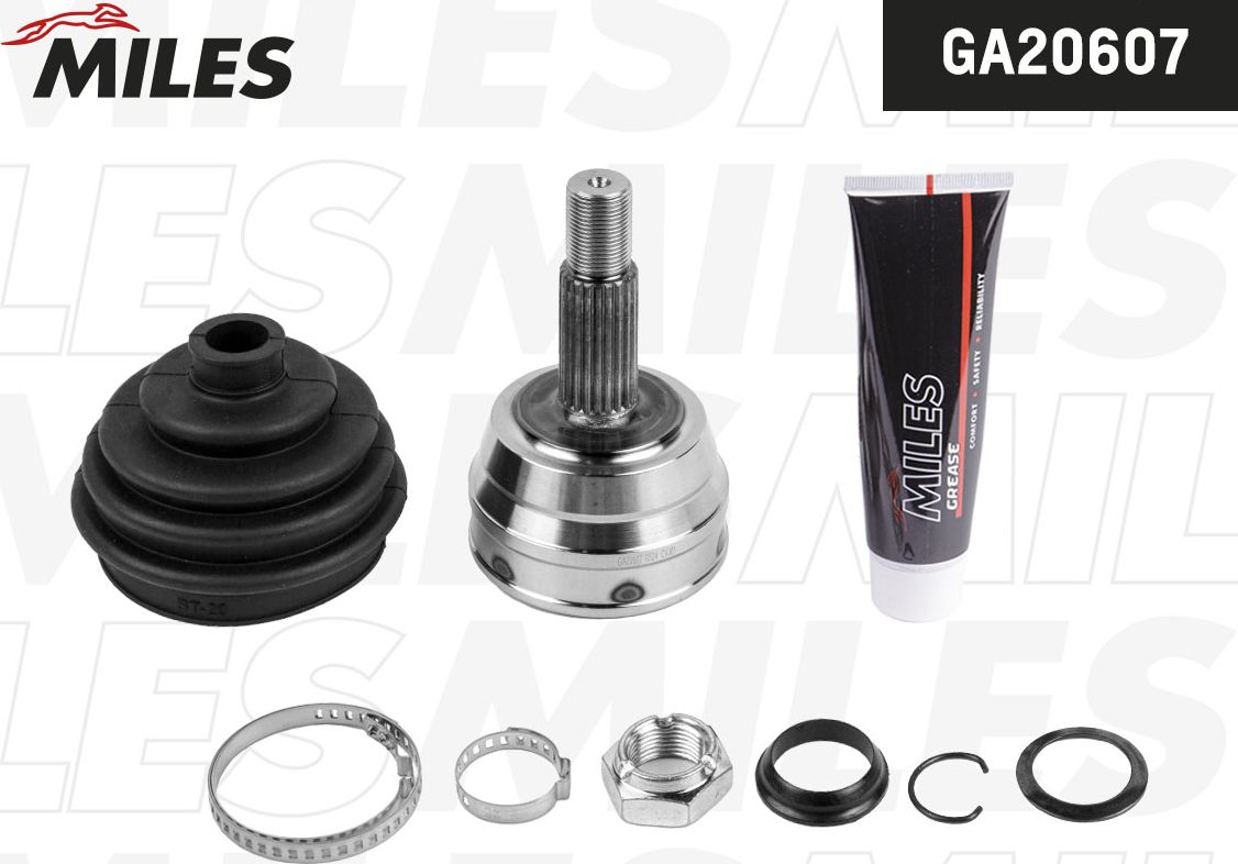 Шрус наружный (граната) Miles. Артикул GA20607
