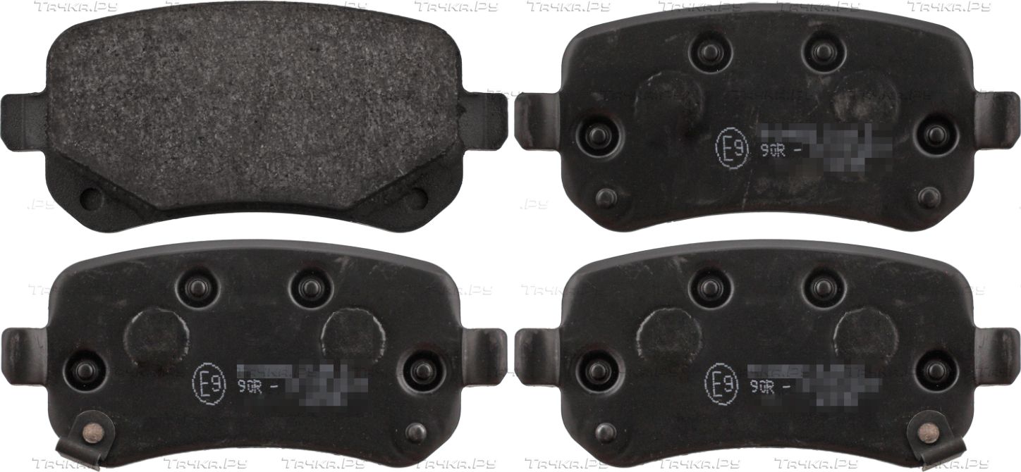 Тормозные колодки Blue Print задние для Fiat Freemont 2011-2012. Артикул ADA104259