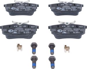 Тормозные колодки ATE задние для Mitsubishi Colt VI (Z20/Z30) 2004-2012. Артикул 13.0460-2831.2