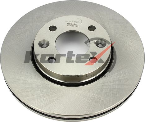 Диск тормозной ЛАДА Vesta,Largus NISSAN Note,Micra передний (1шт.)(мин.2шт.) KOR (Kortex). Артикул KD0029