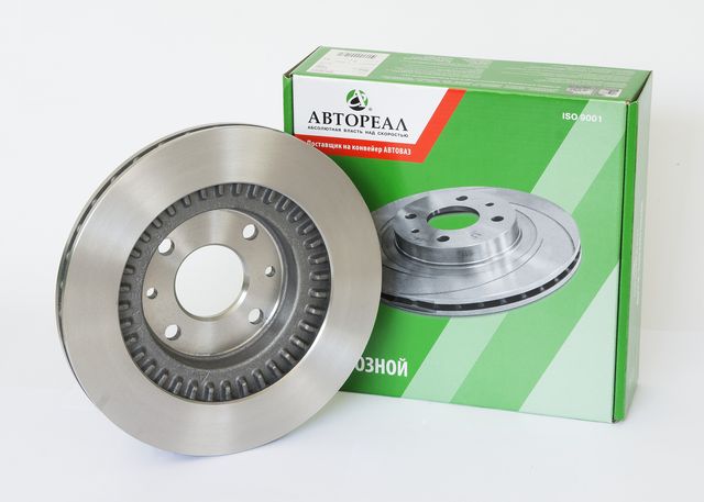 Диск тормозной передний ВАЗ 2112 (Автореал)  R14 АВТОРЕАЛ AVTOREAL AB12-3501070. Артикул AB12-3501070