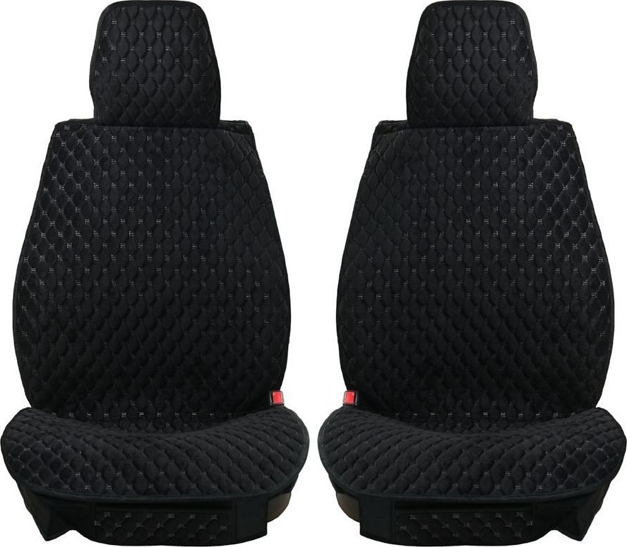 Накидки Seintex каркасные Classic Ultra на сидения, цвет Черный/серая строчка. Артикул 317678