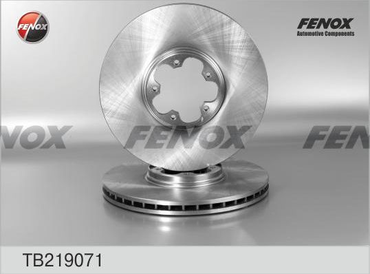 Тормозной диск Fenox передний для Ford Transit VI 2000-2006. Артикул TB219071