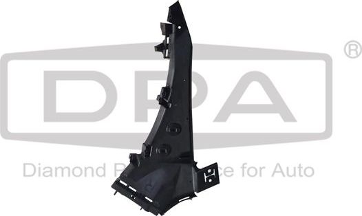 Кронштейн бампера DPA правый для Audi Q7 I (4L) 2006-2015. Артикул 88071869302