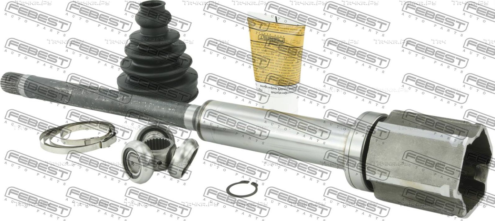 Шрус внутренний (граната) Febest передний правый для Volvo 780 1986-1990. Артикул 2711-S80AWDTRH