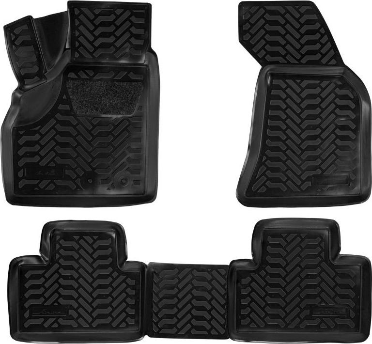 Коврики Airline 3D с высоким бортиком для салона Lada Priora 2007-2026. Артикул ACM-PS-06