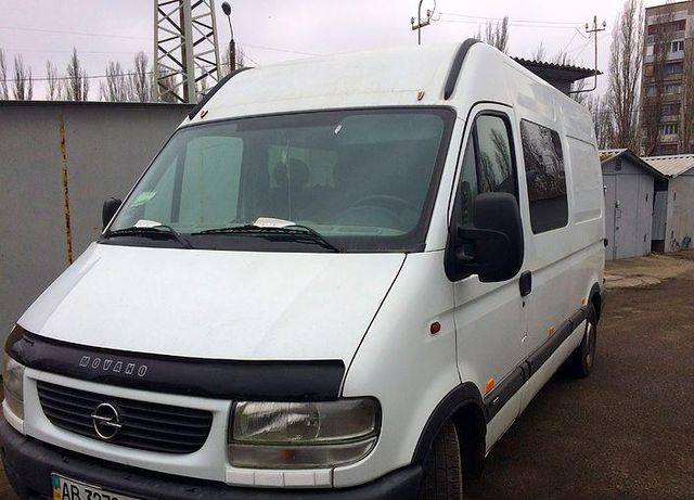 Дефлектор Vip-Tuning для капота Opel Movano 1998-2003. Артикул OP20
