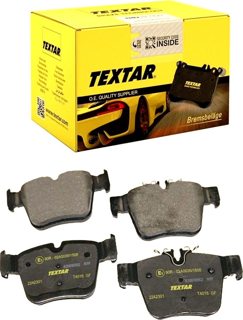 Тормозные колодки Textar Q+. Артикул 2242301