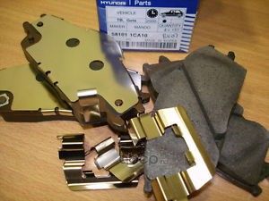 Тормозные колодки Hyundai / KIA. Артикул 581011CA10