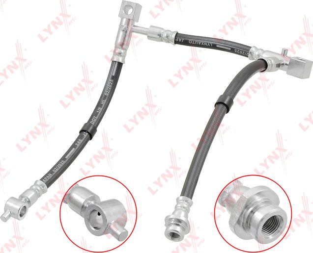 Тормозной шланг LYNXauto. Артикул BL-4021