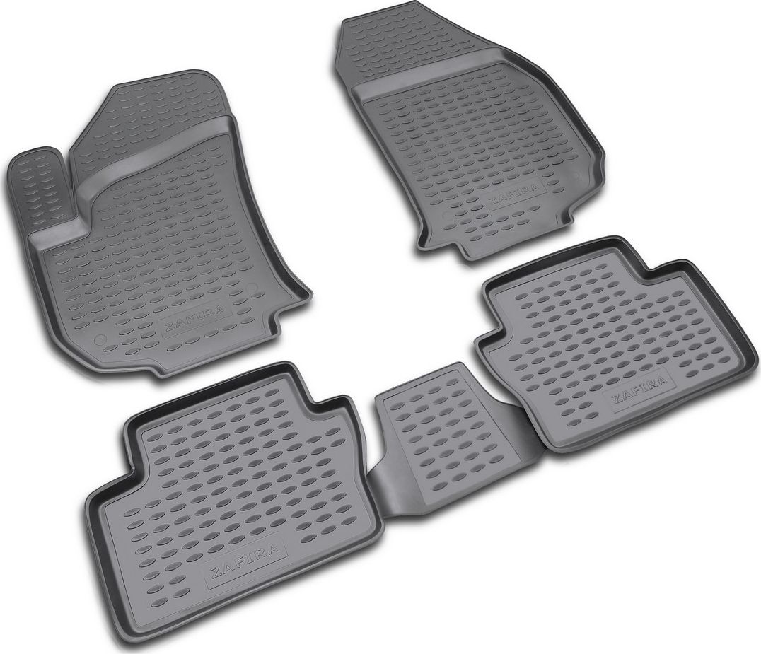 Коврики Element для салона Opel Zafira B минивэн 2005-2012 Серые. Артикул NLC.37.09.211k