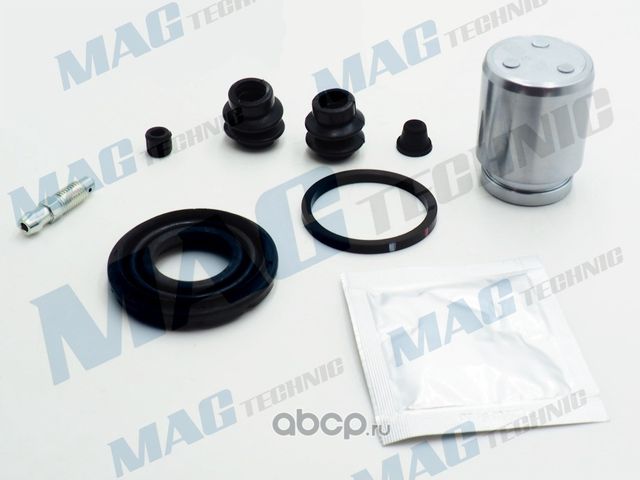 Ремкомплект тормозного суппорта с поршнем заднего (поршень d 35 mm  суппорт Akebono) NISSAN Juke 10> (Magtechnic). Артикул mag0201rk