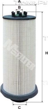 Топливный фильтр MFilter для DAF XF 105 2005-2026. Артикул DE 3123