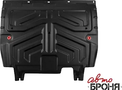 Защита АвтоБРОНЯ для картера и КПП Geely Coolray SX11 2020-2026. Артикул 111.01922.1