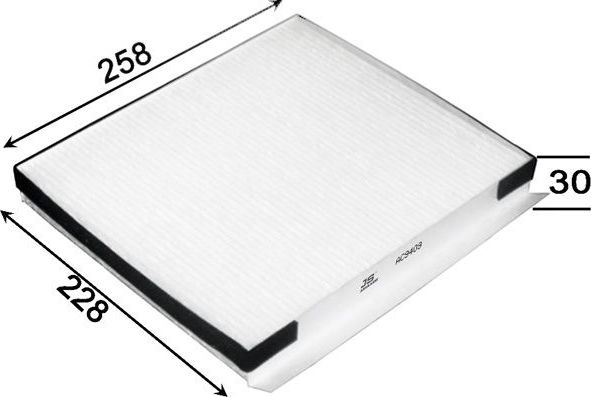 Салонный фильтр JS Asakashi. Артикул AC9409