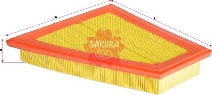 Воздушный фильтр Sakura для BMW X1 I (E84) 2011-2015. Артикул A-30910