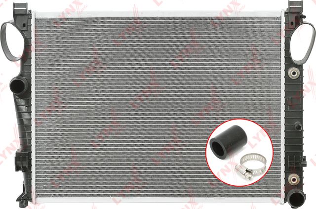 Радиатор охлаждения двигателя LYNXauto для Mercedes-Benz SL-Класс V (R230) 2001-2012. Артикул RB-2693