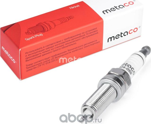 Свеча зажигания (Metaco). Артикул 6904059