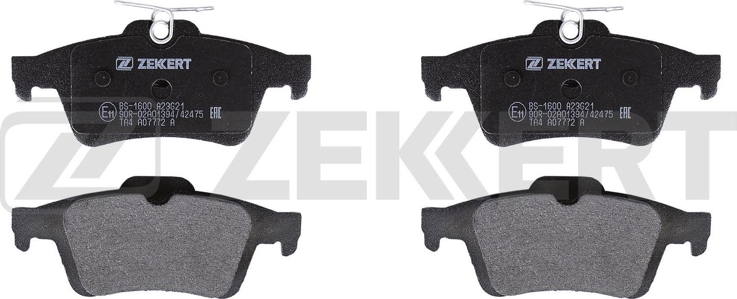 Тормозные колодки Zekkert. Артикул BS-1600