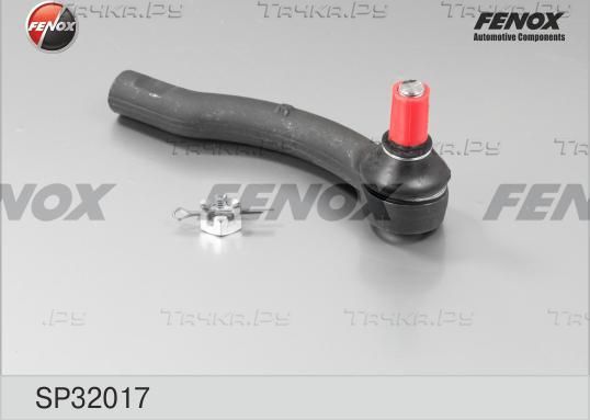 Наконечник рулевой тяги Fenox правый внешний для Toyota Yaris III 2010-2014. Артикул SP32017