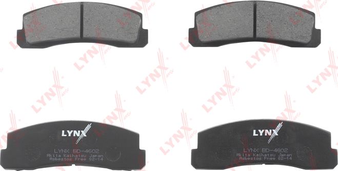 Тормозные колодки LYNXauto. Артикул BD-4602