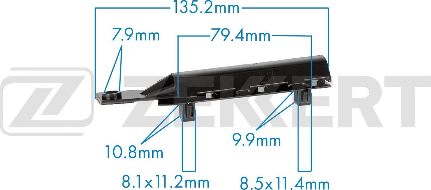 Клипса Zekkert. Артикул BE-3557