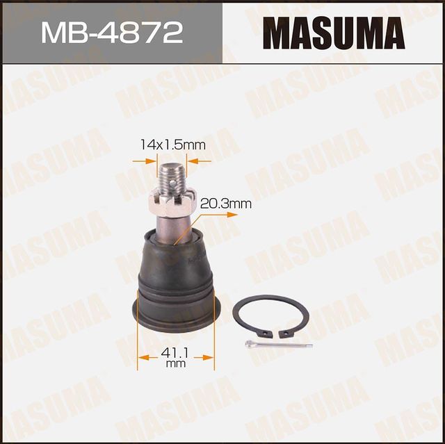 Шаровая опора Masuma. Артикул MB-4872