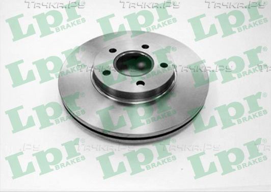 Тормозной диск LPR передний для Ford Tourneo Connect I 2002-2013. Артикул F1006V