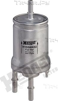 Топливный фильтр Hengst для Audi A3 II (8P) 2003-2013. Артикул H155WK02