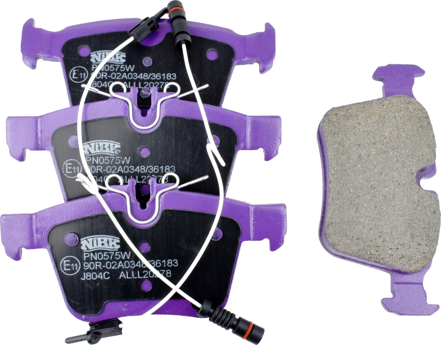 Тормозные колодки NiBK. Артикул PN0575W