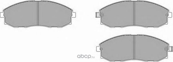 Колодки тормозные дисковые (Simer) Simer. Артикул 741