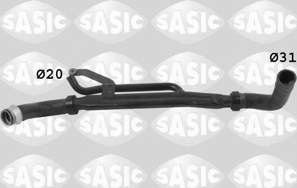 Патрубок радиатора (системы охлаждения) Sasic. Артикул 3400004