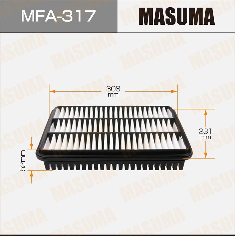Воздушный фильтр Masuma. Артикул MFA-317