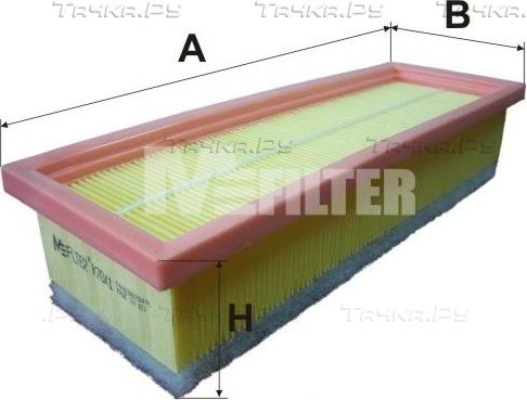 Воздушный фильтр MFilter. Артикул K 7041