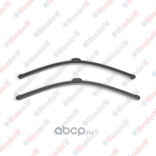ЩЕТКА СТЕКЛООЧИСТИТЕЛЯ БЕСКАРКАСНАЯ ЛЕВАЯ, ПРАВАЯ (комплект-2 шт.) 625мм (Wenderw). Артикул WECHE019